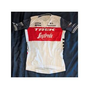 Santini Trek-Segafredo Men's Team Jersey Size XL Made in Italy